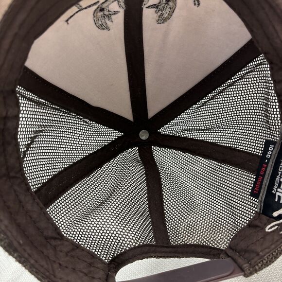 True South Trucker Hat Cap 104C Pro Model Brown Embroidered Distressed‎ - Picture 10 of 16